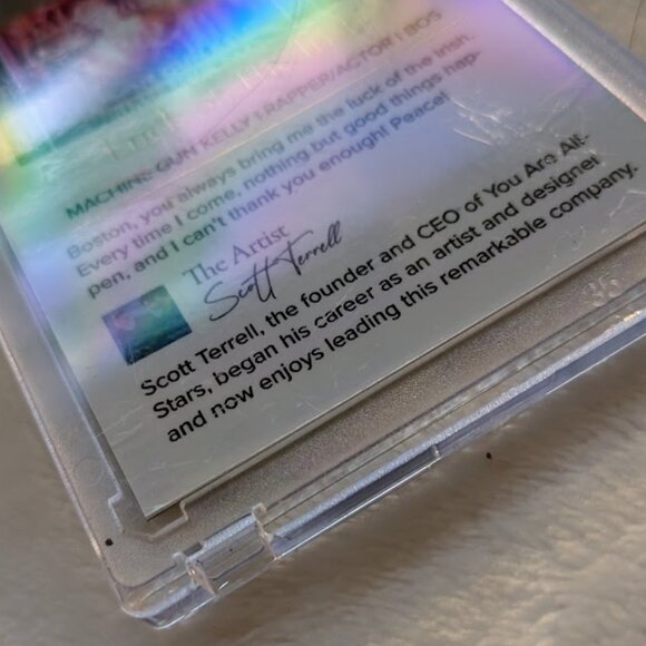 MACHINE GUN KELLY SIGNED (1/1) CARD - Picture 4 of 6